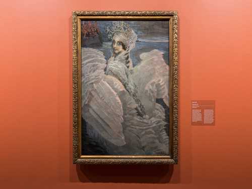 Mikhail Vrubel: The Swan Princess. Oil on canvas, 1900. © Tretyakov Gallery. Photo: Munchmuseet