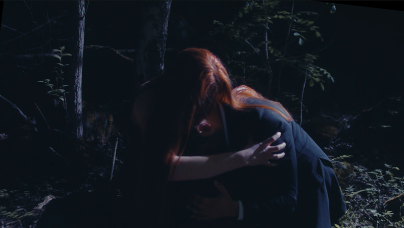 Vampire reconstructed, from the short documentary SUMMER WITH EDVARD MUNCH