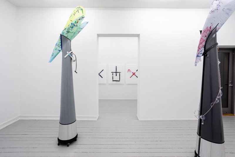 Admir Batlak, A New Tomorrow, Galleri Riis (2019). Photo by Adrian Bugge.