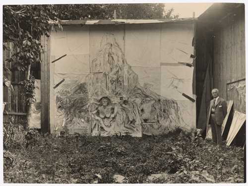  Photography of Munch's open-air studio. Photo: O.Væring Eftf AS © Munchmuseet
