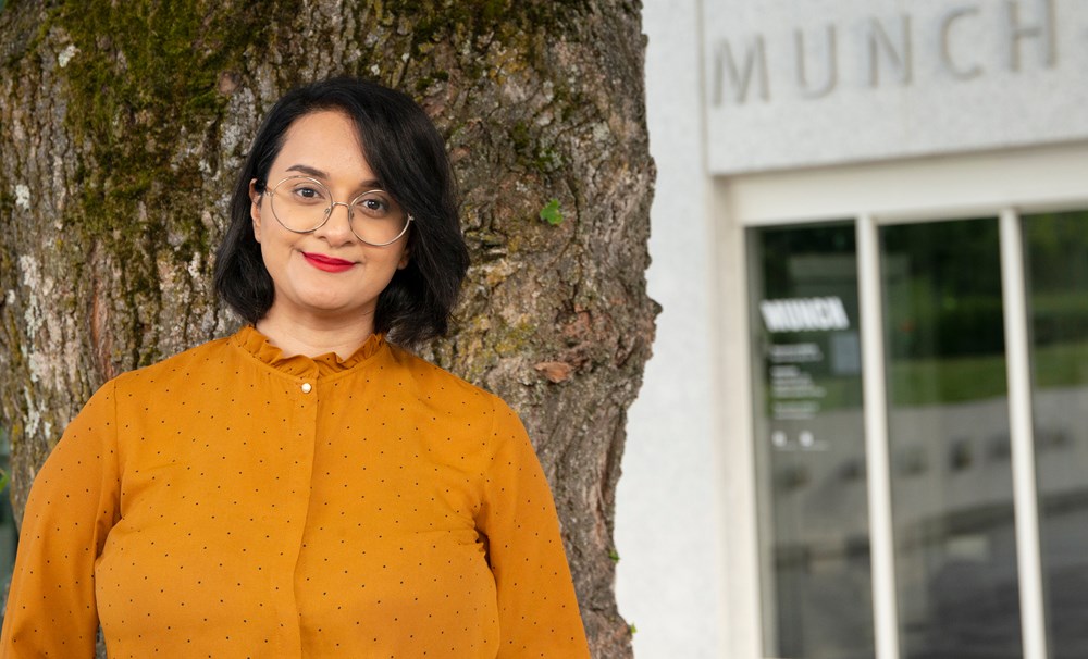 Art Historian Zeenat Amiri. Photo © Munchmuseet