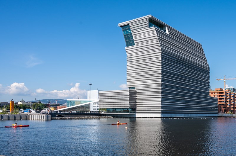 The new MUNCH i Bjørvika, Oslo. Photo: Guttorm Stilén Johansen © Munchmuseet 