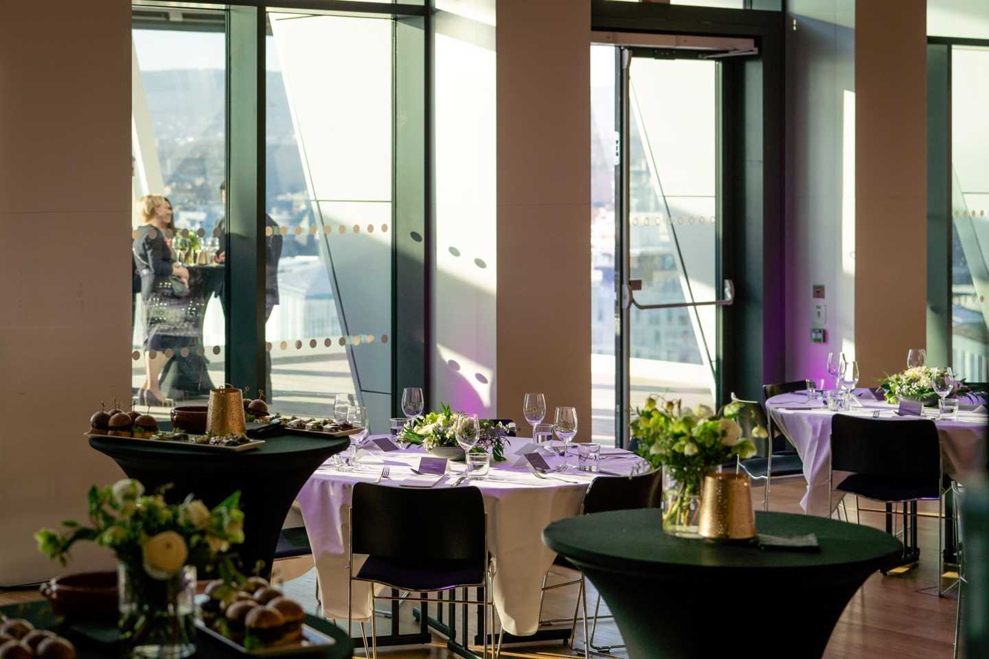 Sky Room, with rooftop teracce. Photo: Munchmuseet