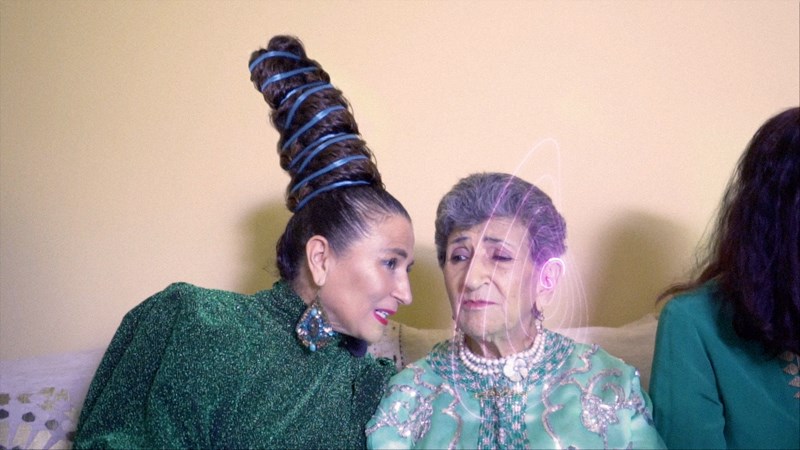 Meriem Bennani: Still from Party on the CAPS at the Biennale of Moving Image 2018. Image courtesy of the artist and BIM 2018.