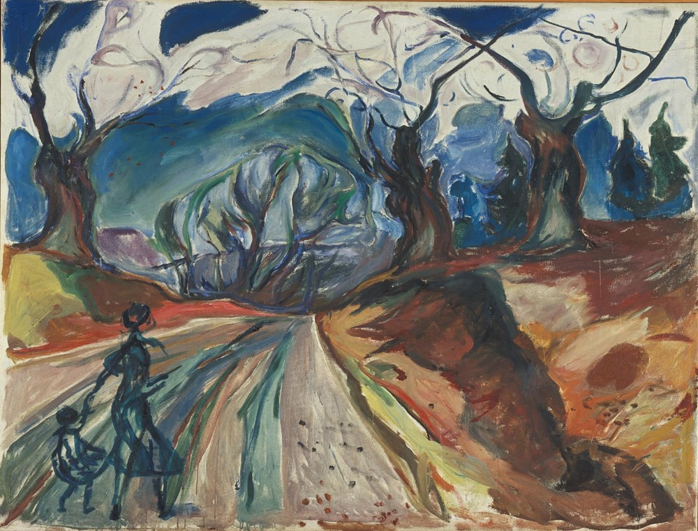 Edvard Munch, The Magic Forest, 1919–1925. Oil on canvas. Photo © Munchmuseet