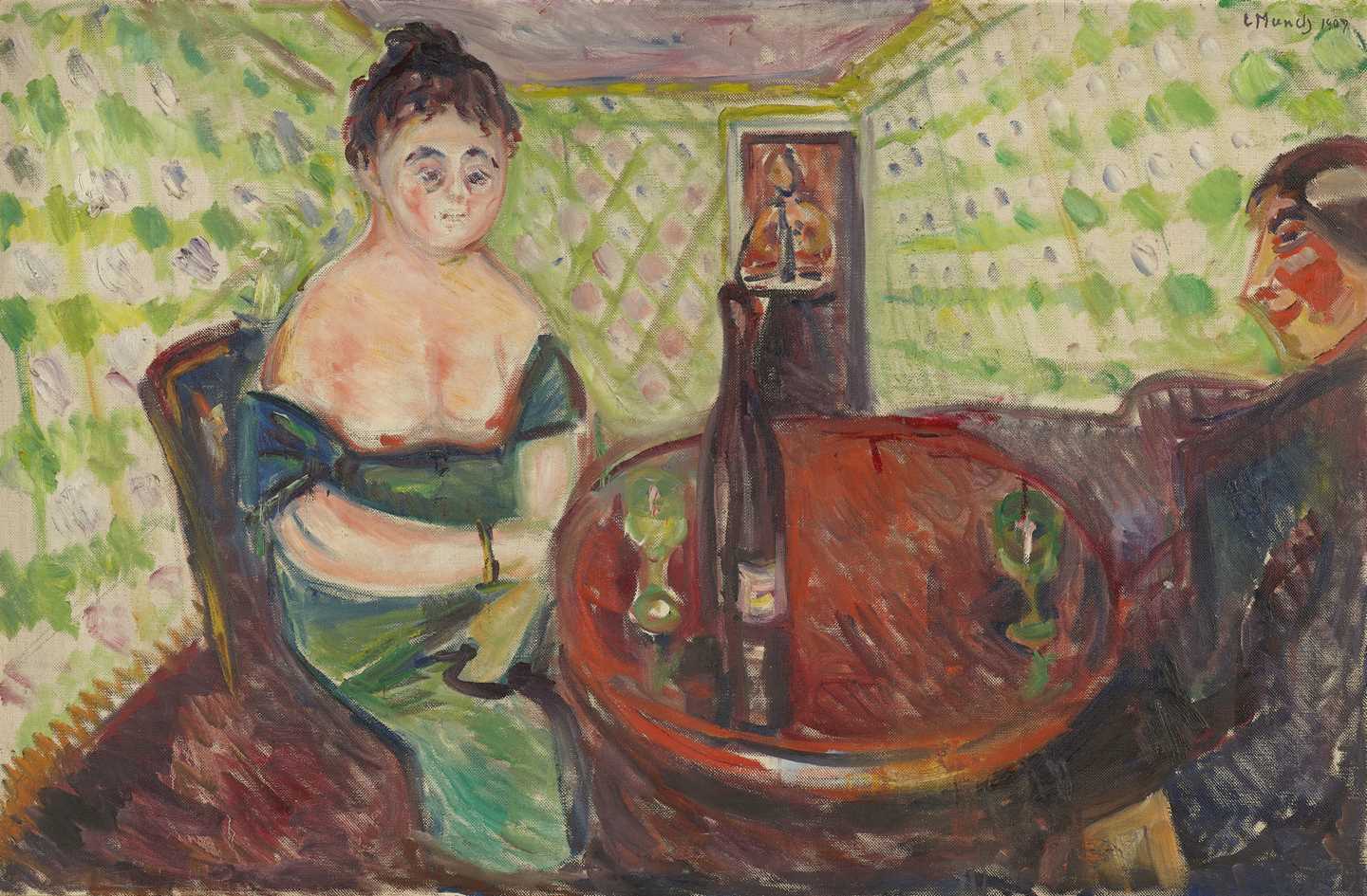 Edvard Munch: The Seducer. Oil on canvas, 1907. Photo © Munchmuseet