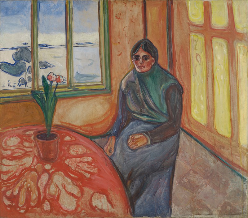 Edvard Munch: Melancholy. Oil on canvas, 1900–01. Photo © Munchmuseet