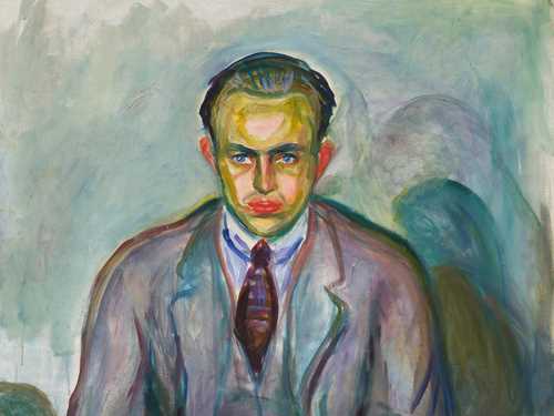 Edvard Munch: Rolf Stenersen. Olje på lerret, 1925-26. Foto © Munchmuseet