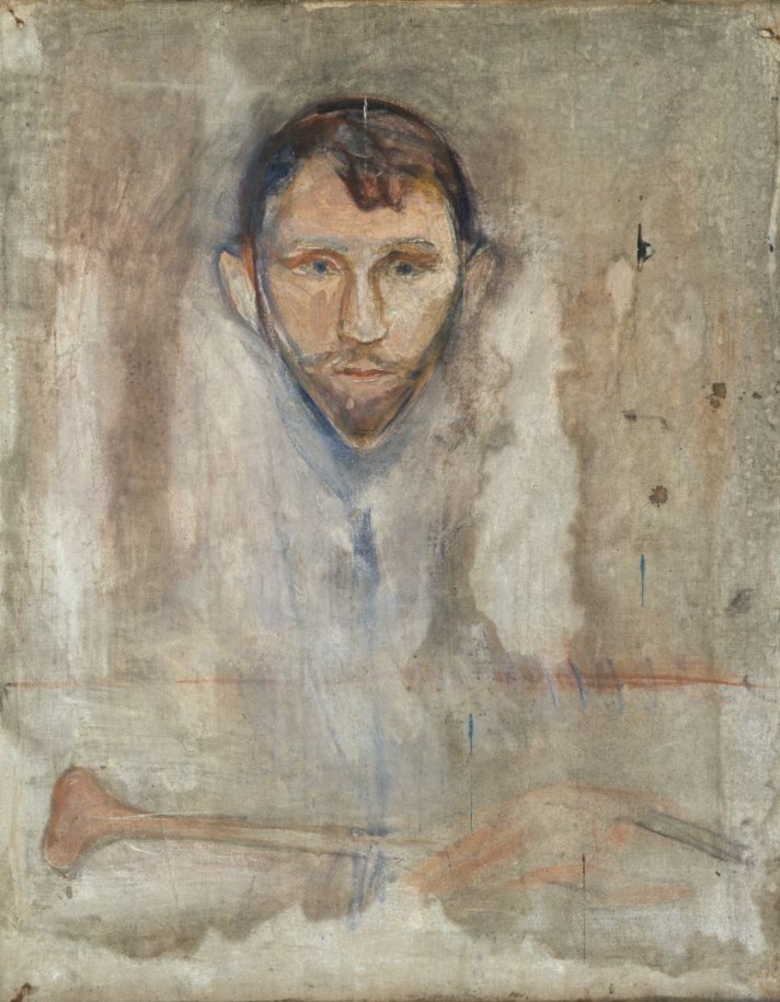 Edvard Munch: Stanislaw Przybyszewski. Kasein og limfarge på lerret, 1894. Foto © Munchmuseet