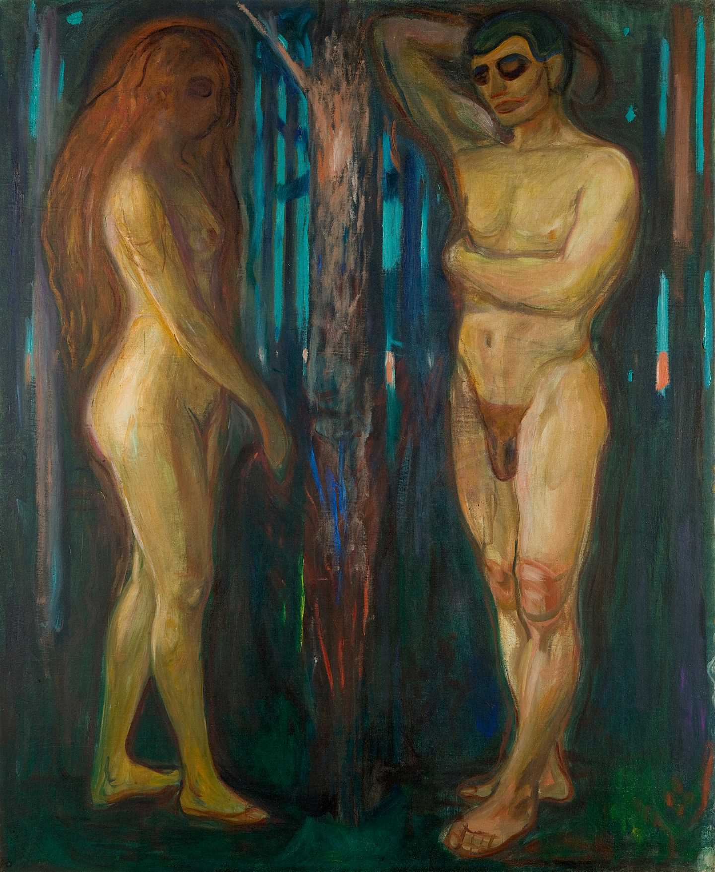 Edvard Munch: Metabolism. Oil on canvas, 1898–1899. Photo © Munchmuseet